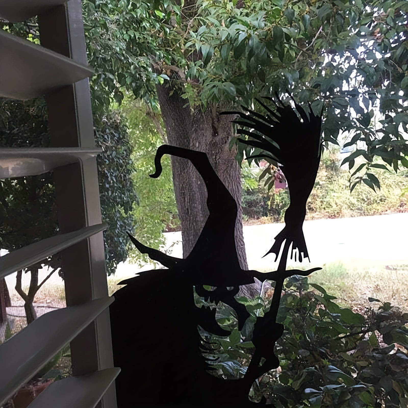 Windows Witch 3D Wall Stickers Halloween Decoration Scary Ghost Sticker