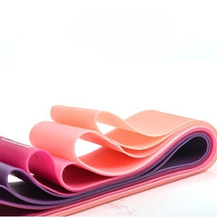 5pcs Gradient Pink TPE Resistance Band for Muscle Training