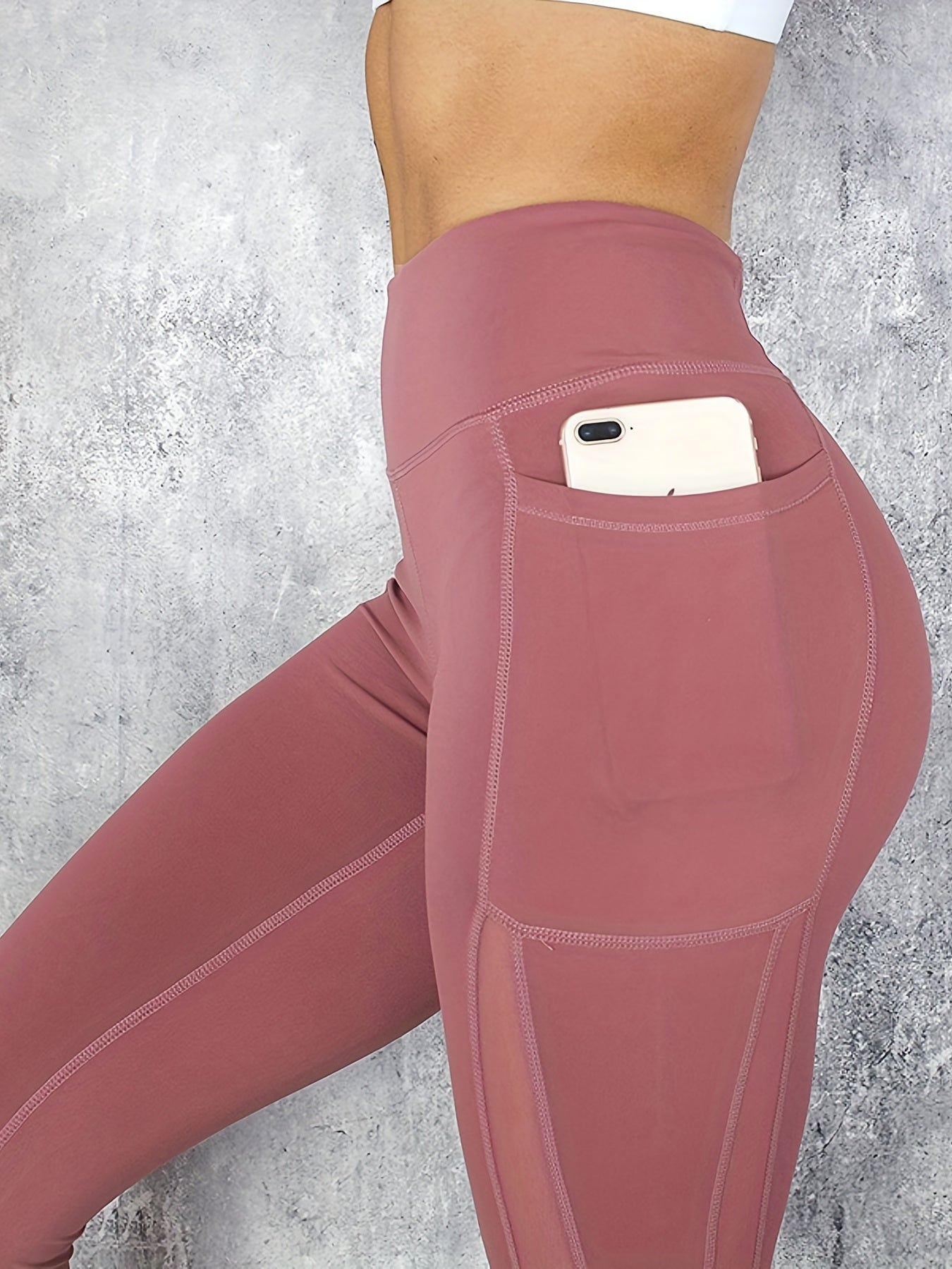 Women's Mesh Stitching Leggings for Yoga Running Fitness