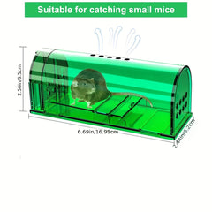 Humane Mouse Trap 2-4pcs ABS Live Catch and Release Safe for Children and Pets