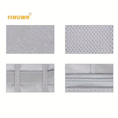 Gray Digital Storage Bag USB Data Cable Organizer Earphone Wire Bag