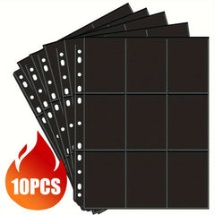 9 Grids 11 Holes Double-sided Loose-leaf 50pcs