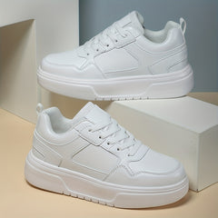 Women's Chunky Sneakers Wear Resistant Non Slip Flat Skate Shoes