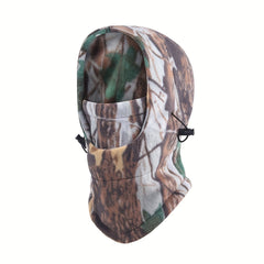 Camouflage Balaclava Winter Outdoor Fleece Hood Hat Windproof Cycling Mask