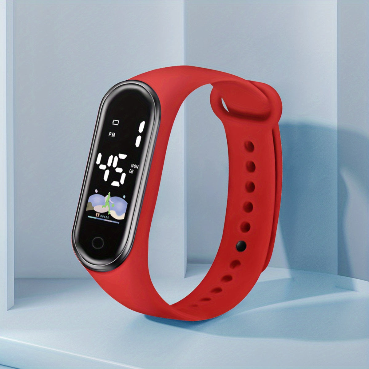 Girls Cartoon Sports Bracelet Watch Multicolor Electronic Watch