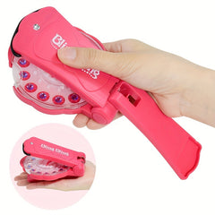 Girls Gemstones Kit Princess Makeup Set Rhinestone Hair DIY