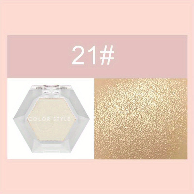 12 Colors Diamond Sequin Eyeshadow Powder Glitter Highlighter Eye Makeup
