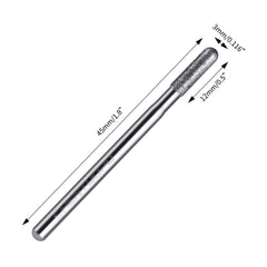 Diamond Grinding Head Set Carving Burr Rotary Bit for Rotary Tool Shank