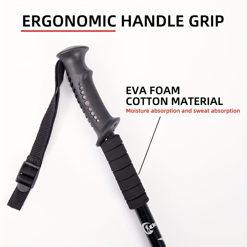 TAG Outdoor 3 Section Telescopic Trekking Poles