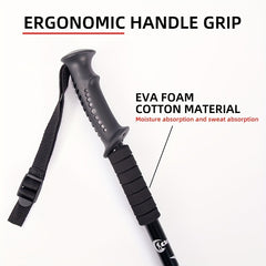 TAG Outdoor 3 Section Telescopic Trekking Poles
