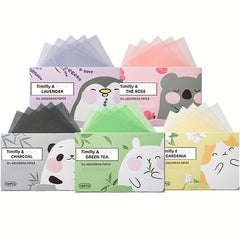 Green Tea Blotting Sheets Absorbing Paper 100 Pcs