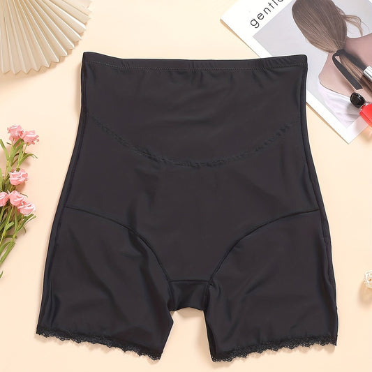 High Waist Shapewear Shorts Women's Stretch Slim Pants