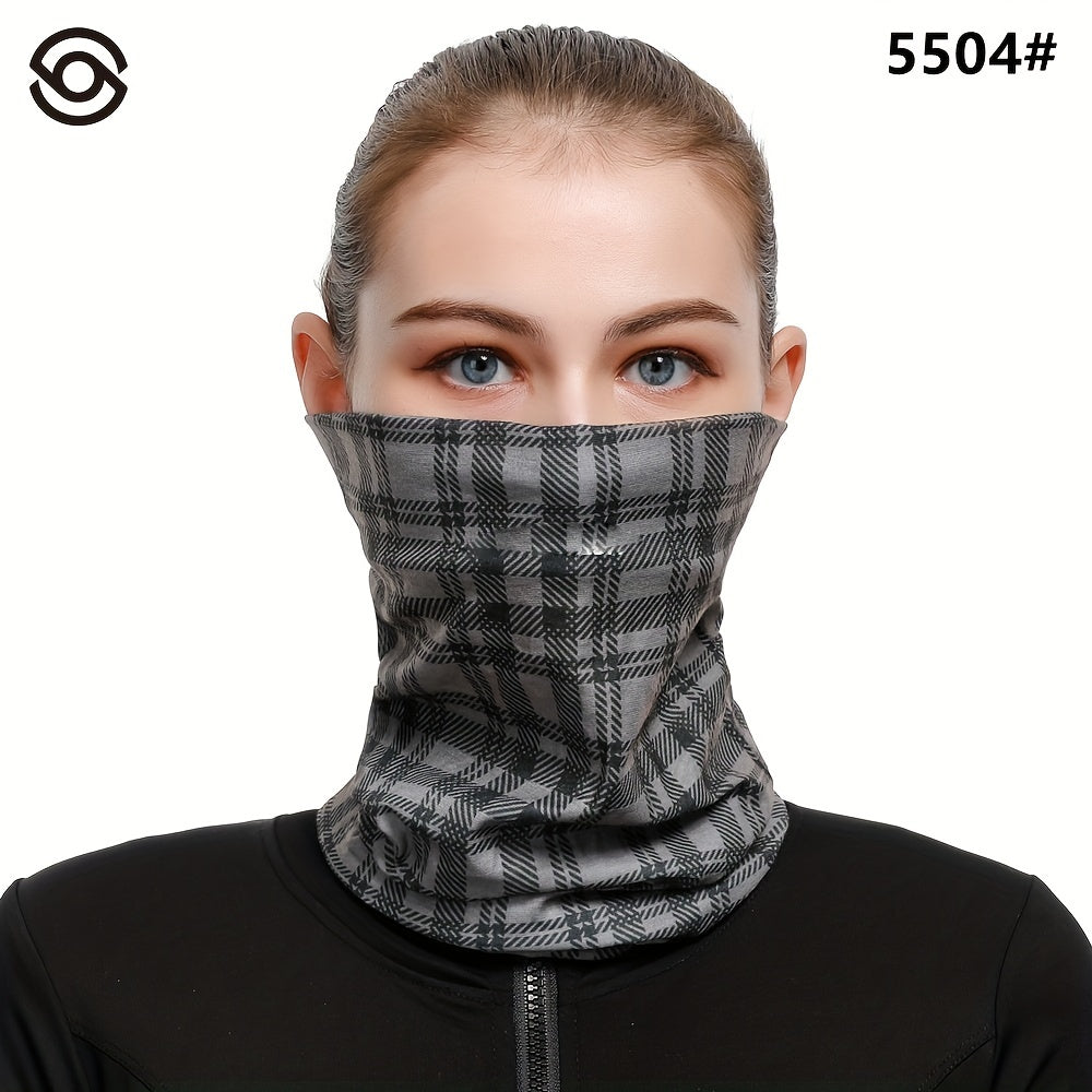 UV Protection Breathable Neck Gaiter for Outdoor Activities