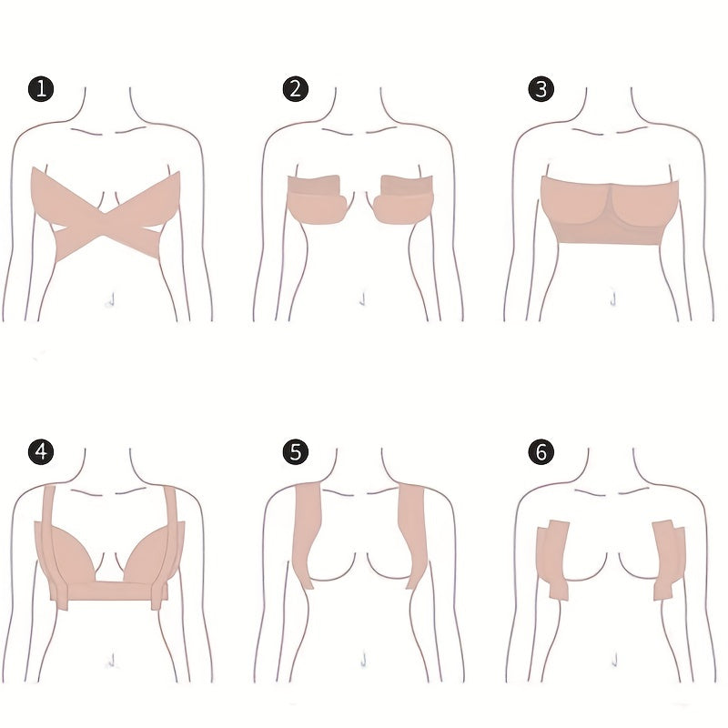 Invisible Breast Lift Tape Breathable Disposable Lifting Tape