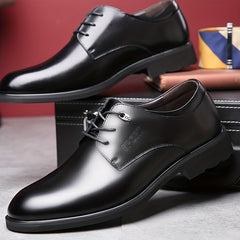 Men's Lace-up Derby Shoes for Business Formal Events