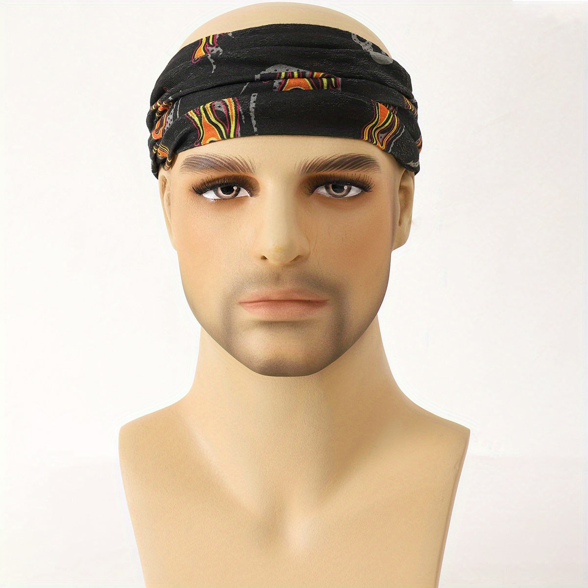 Men's Outdoor Printed Neck Scarf