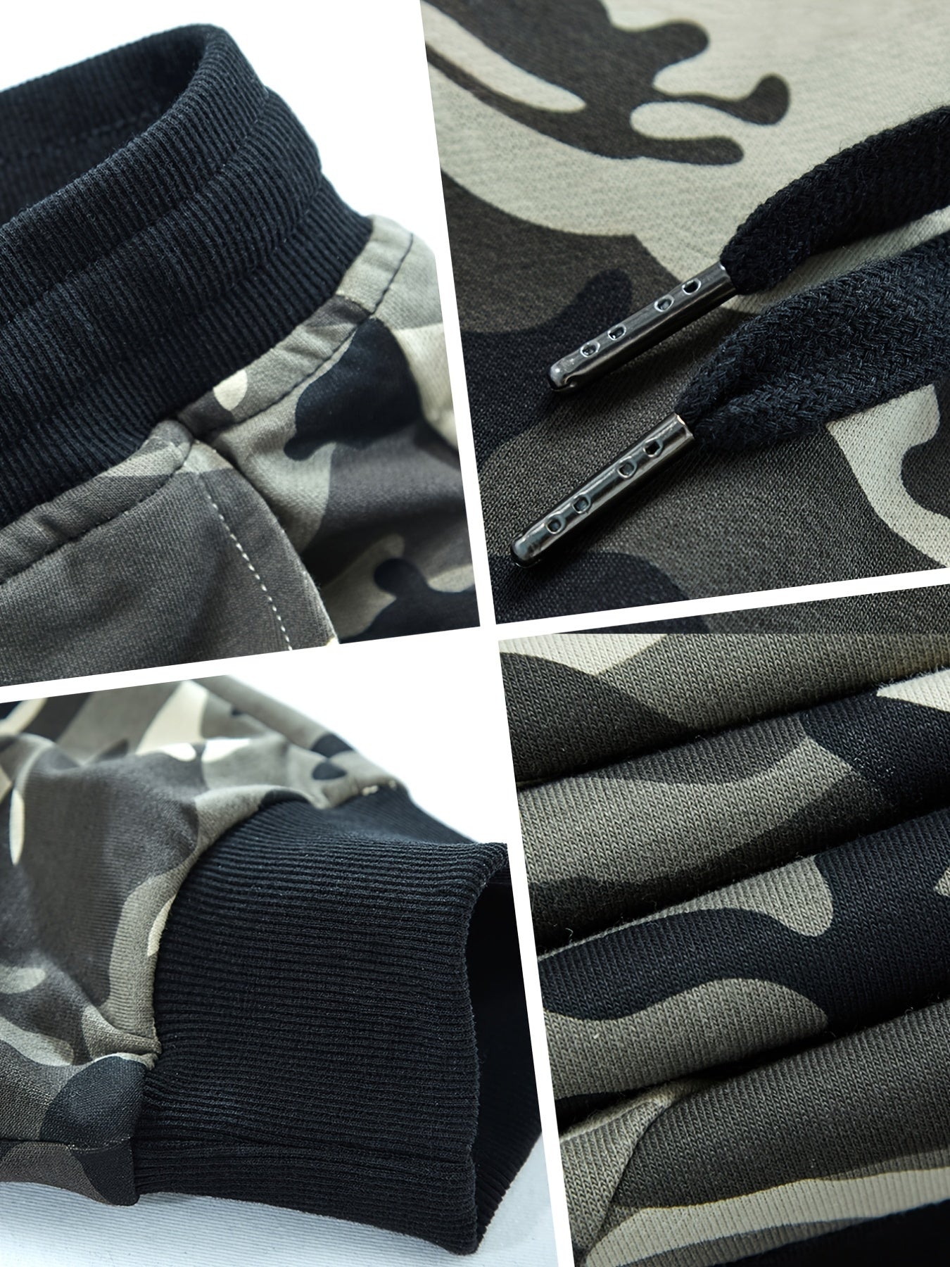 AIMPACT Camo Cargo Pants Men s Outdoor Joggers Work Streetwear Hip Hop Style