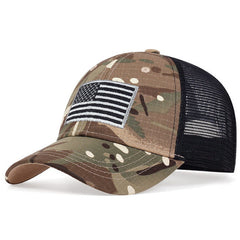 Men's Embroidered Cotton Baseball Cap