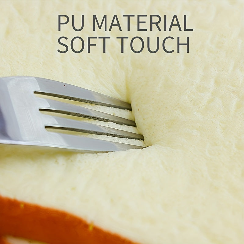 Simulated Toast Slice Bread Model for Home Decoration