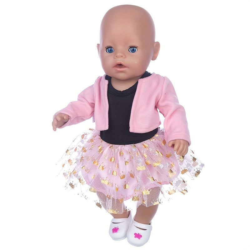 Dress Coat Doll Clothes for 17inch Doll Not Include Doll And Shoes