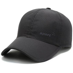 Men's Summer Thin Quick-drying Peaked Cap Outdoor Sunscreen Travel Sun Hat