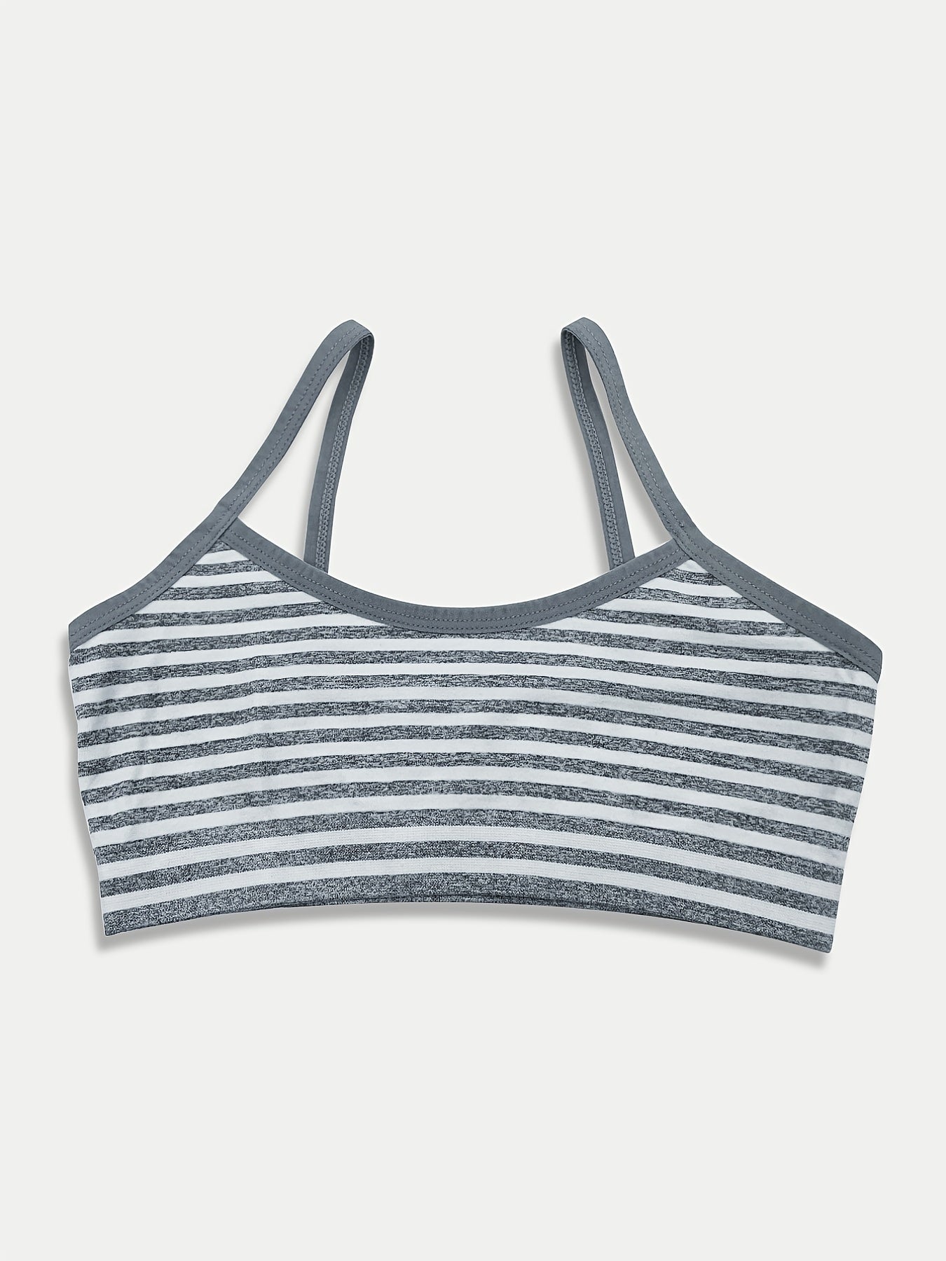 Girls Seamless Comfy Bras Backless Cross Strap Undershirts
