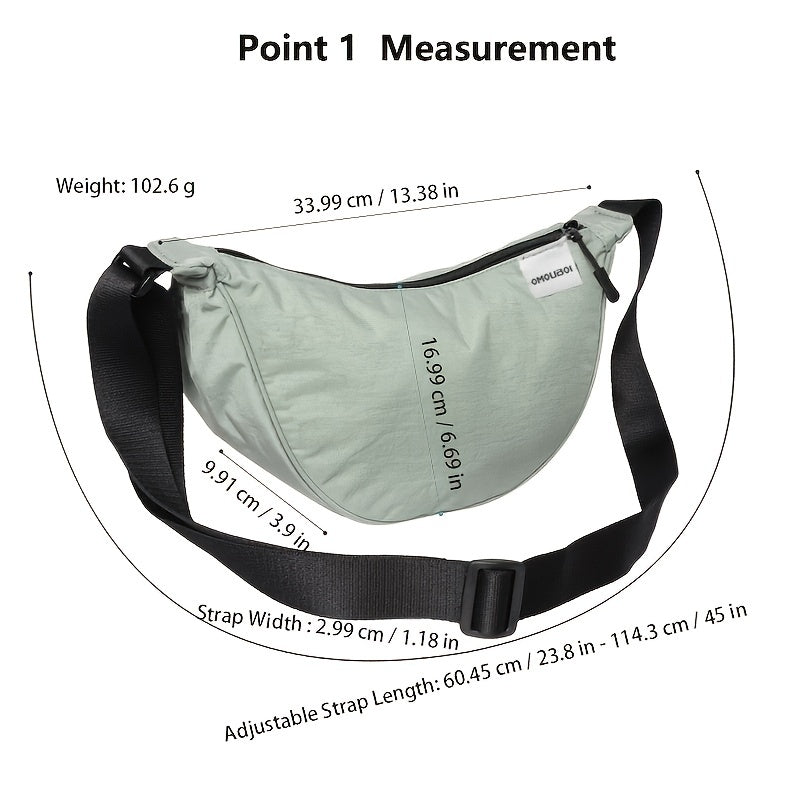 OMOUBOI Small Crossbody Bag Durable Waterproof Sling Bag for Men & Women