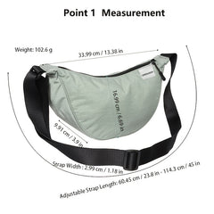 OMOUBOI Small Crossbody Bag Durable Waterproof Sling Bag for Men & Women