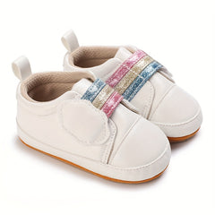 Rainbow Comfortable Sneakers For Baby Boys Lightweight Non Slip Shoes