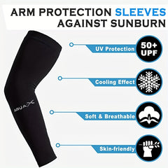 6 Pairs Sun Protection Sleeves Cooling UV Protection for Outdoor Activities