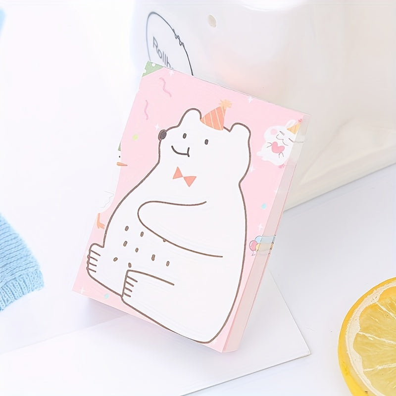 Creative Cartoon Bear Note Book Student Notepad Office Stationery