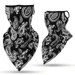 Summer Cycling Sunscreen Ice Mask Breathable Neck Gaiter Balaclava