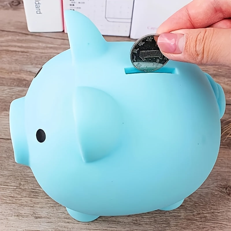 PVC Piggy Bank Money Saving Jar Cartoon Ideal Birthday Gift