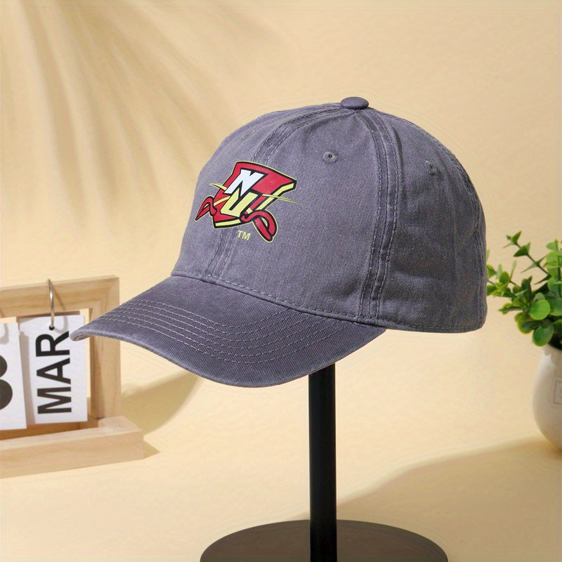 Hip Hop Baseball Cap Distressed Unisex Cotton Dad Hat Lightweight