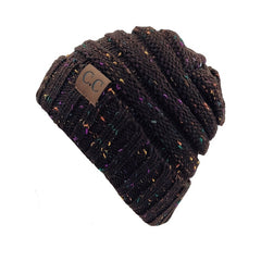 Women Knit Beanie Hat For Winter, Fleece Lined