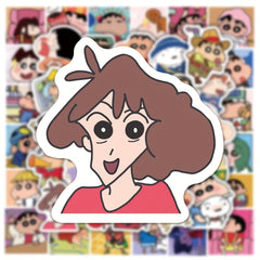 50pcs Anime Cartoon Graffiti Sticker Waterproof for Laptop Motorcycle Cup