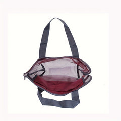 Waterproof Outdoor Toiletry Storage Mesh Bag for Traveling