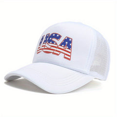 Breathable Mesh Hole Baseball Cap Unisex Hip Hop Cap Sun Protection Hat