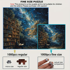 1000pcs Adult Puzzle Hell Level Difficulty Mini Square Puzzle