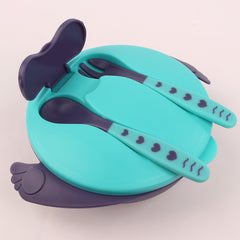 2 Layer Baby Feeding Tableware Set
