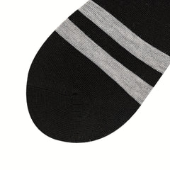 6 Pairs Striped Sports Socks Low Cut Women's Stockings