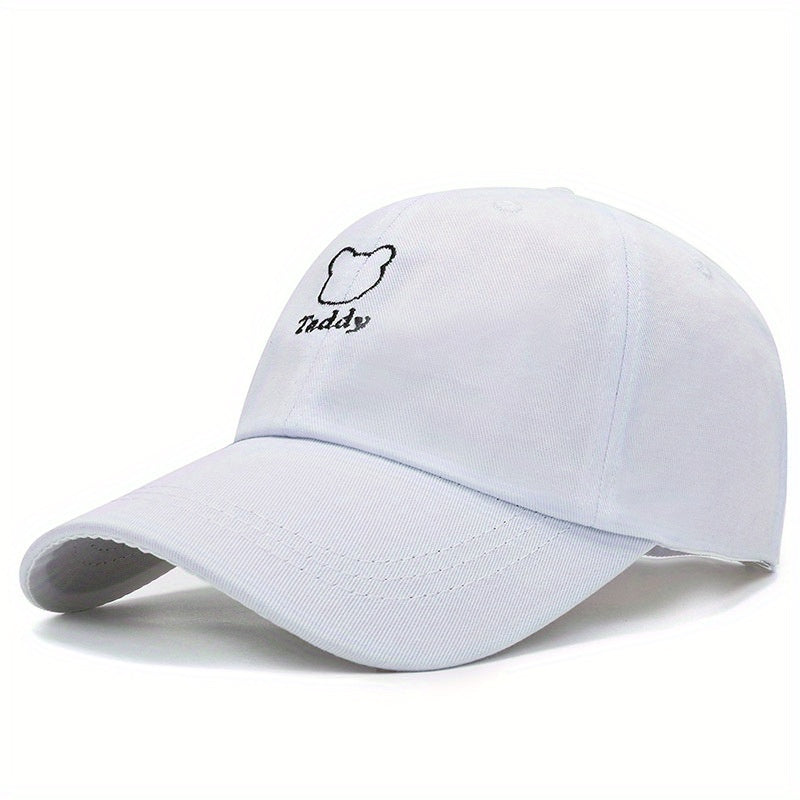 Embroidered Baseball Cap Men Boys Leisure Sunshade Outdoor Accessories