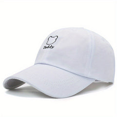 Embroidered Baseball Cap Men Boys Leisure Sunshade Outdoor Accessories
