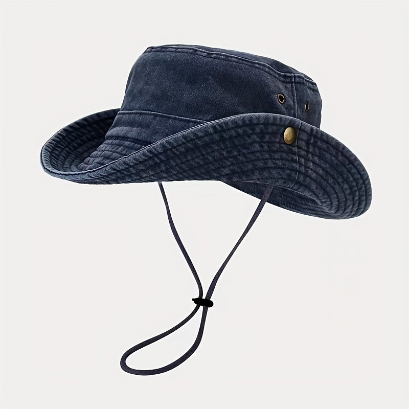 Adjustable Casual Bucket Hat For Daily Use
