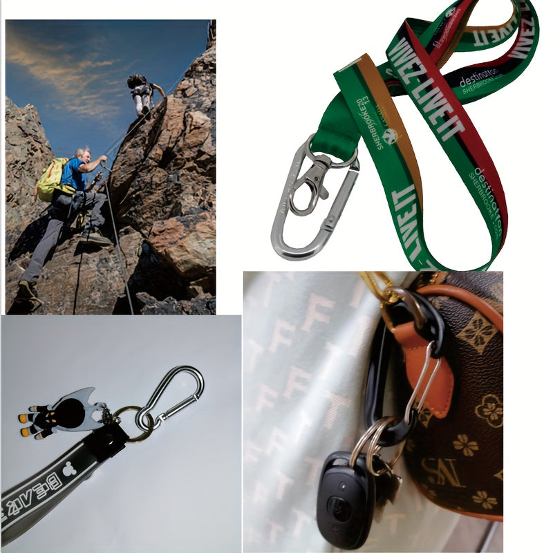 D Carabiner Aluminum Alloy Buckle for Outdoor Climbing