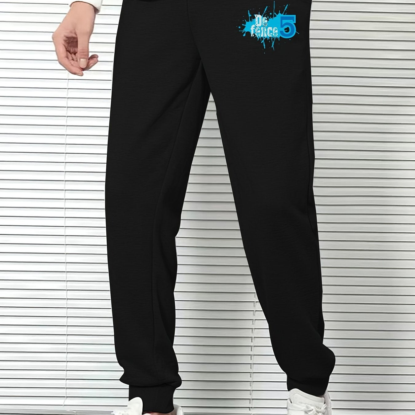 Men's Graphic Print Drawstring Sweatpants