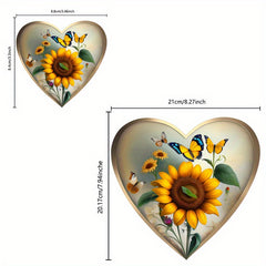 Sunflower Iron On Heat Transfer Stickers Clothing DIY Accessories Patches
