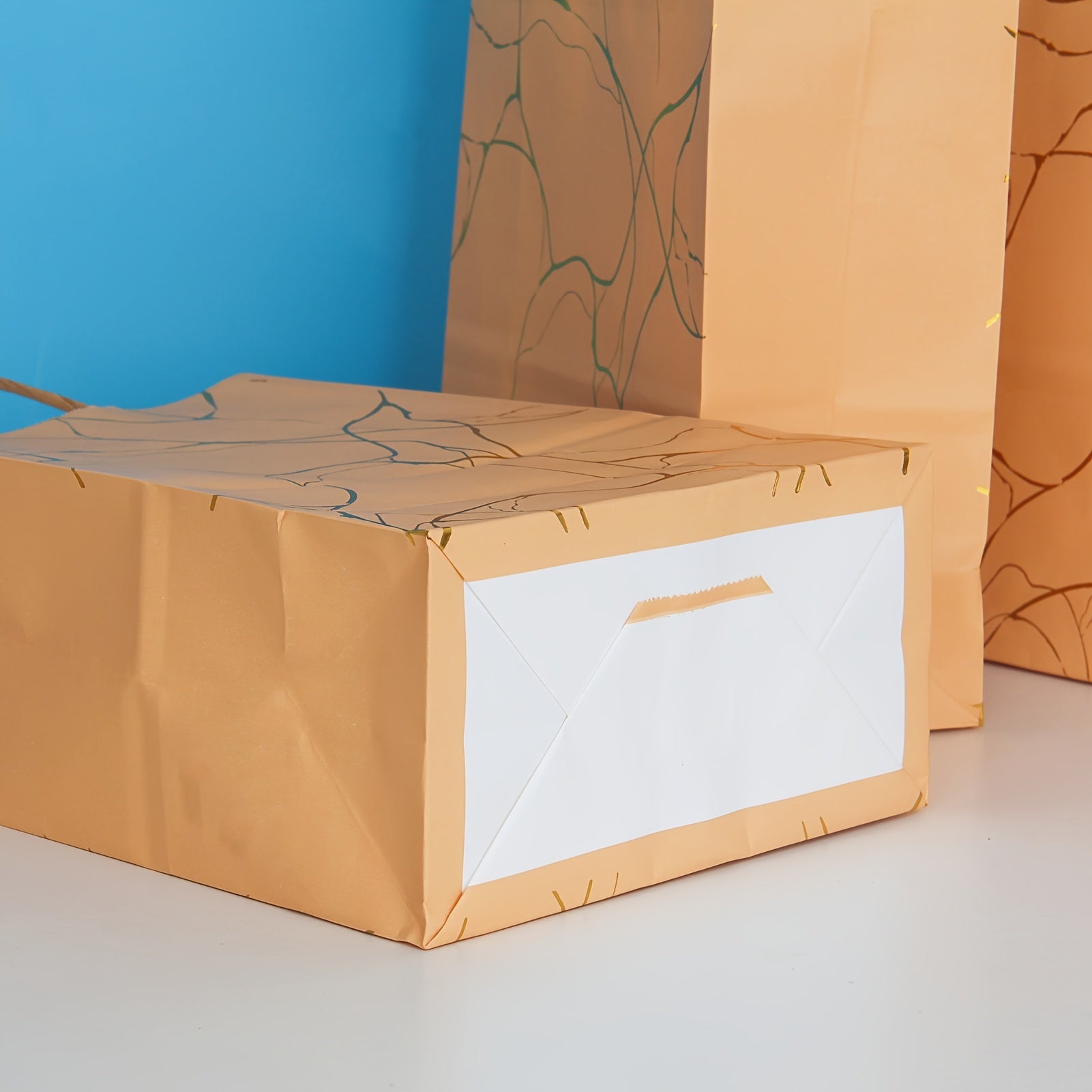 4pcs Paper Gift Bags With Handles Bulk For Birthday Wedding Party