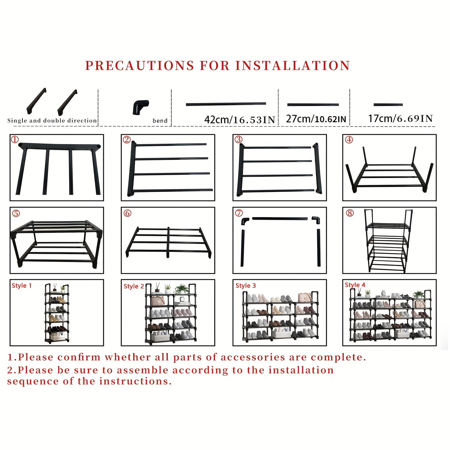 2 Layer Shoe Rack Shoe Storage Stand Space Saving Shoe Rack