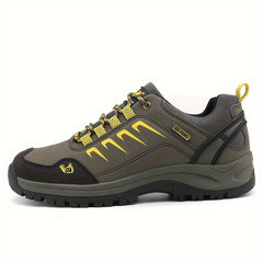 Men's Low Top Hiking Boots Non Slip Lace Up Shoes